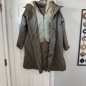 Women's Bernardo Olive Green Jacket